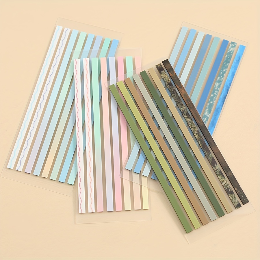 Wave Notes  Transparent sticky notes, Book markers, Sticky notes