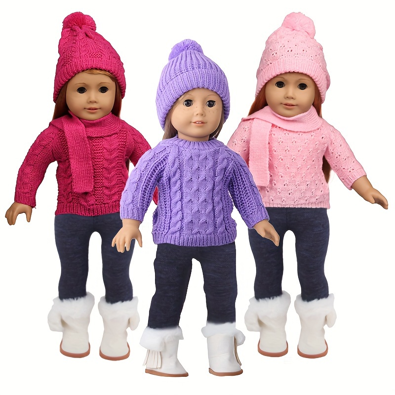 Aliexpress 8970 Children Clothing Set Girl Sweater Suit Autumn Winter Knitted Girl's Two-Piece Set