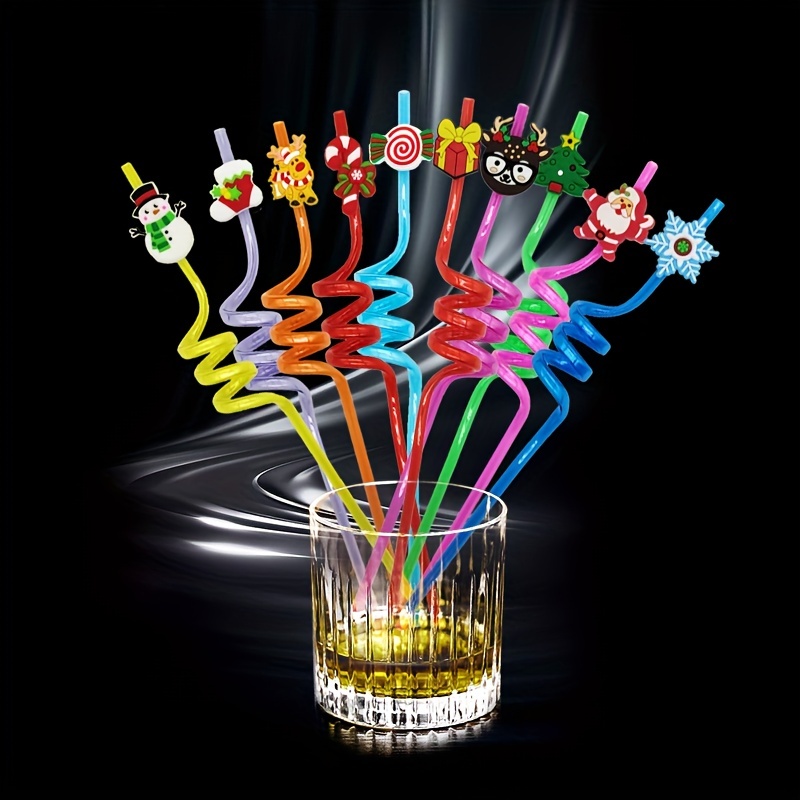 Straw, Christmas Straw, Reusable Straw For Milk Water Drinking, Straws For  Family Gatherings, Themed Parties, Decorative Straw For Festival Party  Wedding Cocktail Bar Beach, Kitchen Utensils, Chrismas Gifts, Christmas  Decoration - Temu