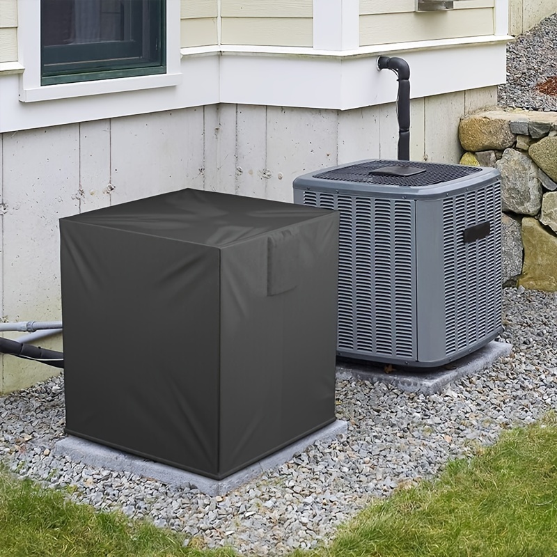  WXJ Fundas de aire acondicionado para unidades exteriores,  cubierta impermeable a prueba de polvo con orificio de ventilación,  capacidad de carga de 88.2 lbs, fácil de instalar : Hogar y Cocina