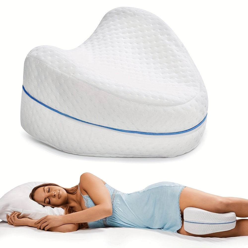 Memory Foam Clip Sleeping Leg Pillows Pregnant Woman Side Sleeper Leg Pillow  Retaining Strap Legging Pillow Knee Support Cushion - AliExpress