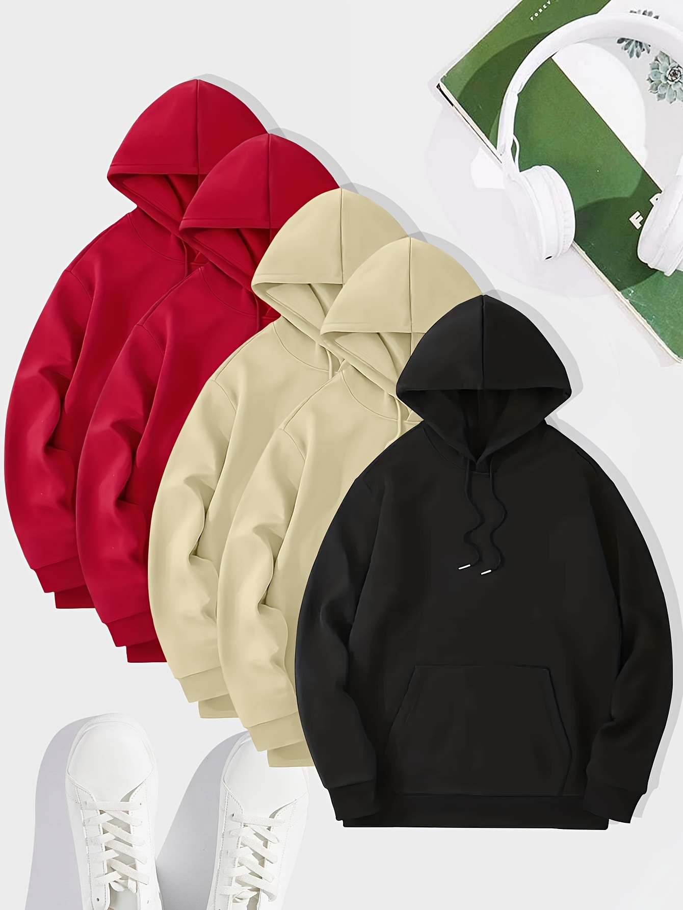 Simple Sweat Hoodie(MENS)