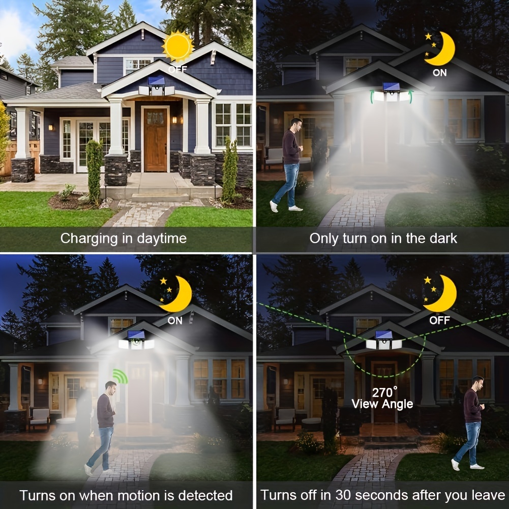 42 Driveway Markers Solar-Powered Lights Outdoor- Pack of 4 
