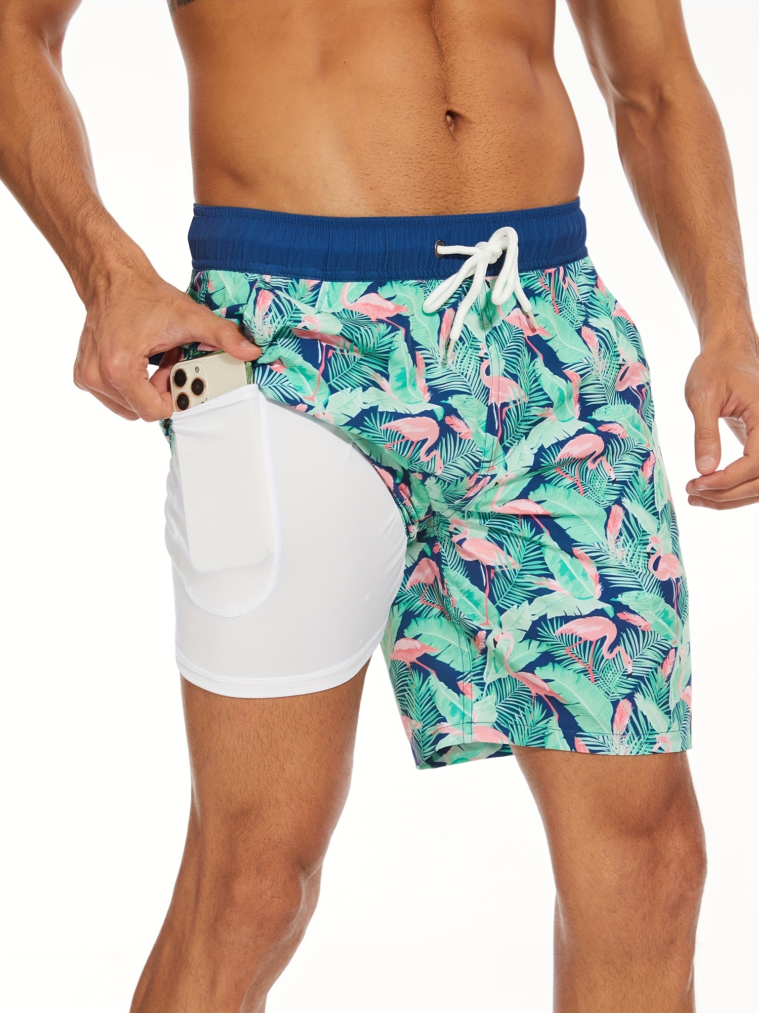 Quick Dry Beach Shorts For Men - Stretchy, Breathable, And Perfect