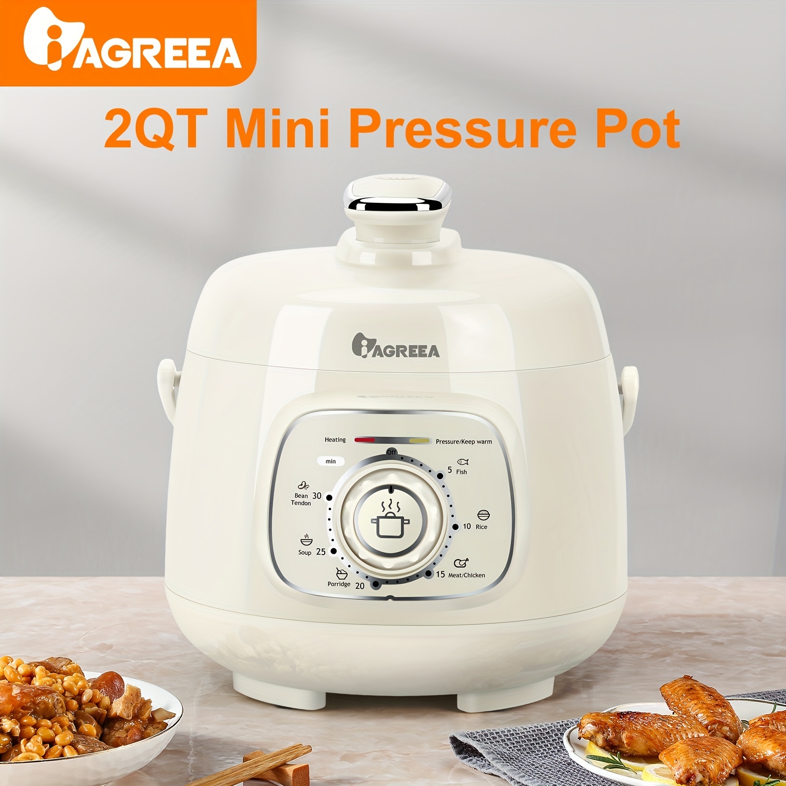 20-Cup (Cooked) / 5Qt. Digital Rice & Grain Multicooker, Food Steamer,  Slow, Grain Cooker, Stainless Exterior/Nonstick Pot - AliExpress