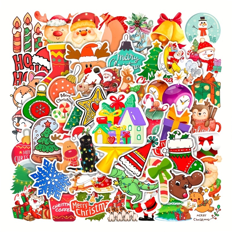 50pcs Cute Stickers, Tree of Life Stickers for Kids, Waterproof Stickers  Suitable for Laptops Water, Bottles, Skateboards, Phones. Water Bottle  Stickers for Adults. Best Christmas Gifts for Boys & Girls.