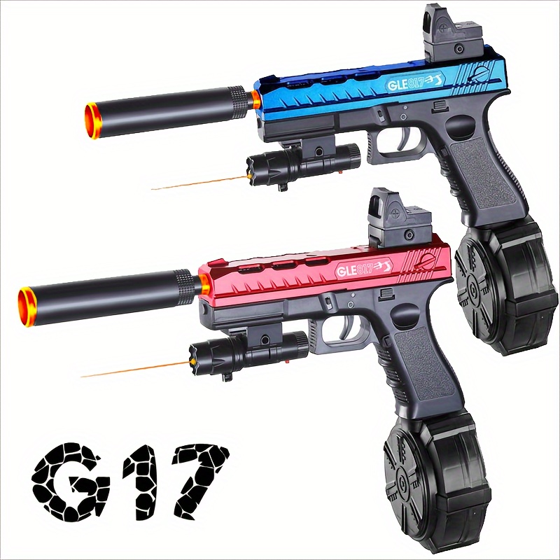 Pistola Blaster de Gel Gleetoy Electric MP17 (Roja)
