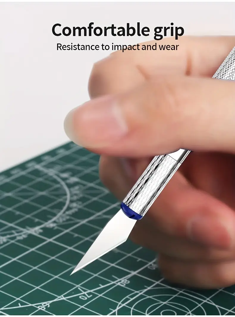 13 carving knife pen art seal cutting manual combination paper non slip gadget diy precision repair tool details 5