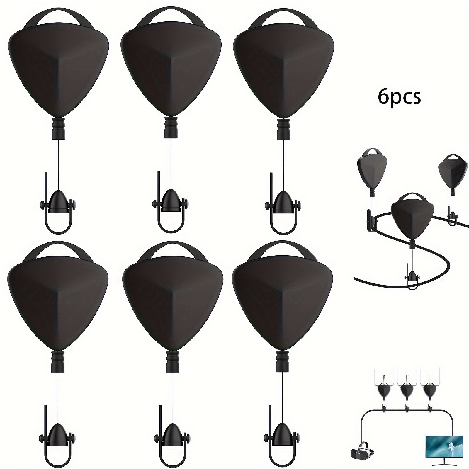 Retractable Vr Cable Management Vr Pulley System Compatible - Temu