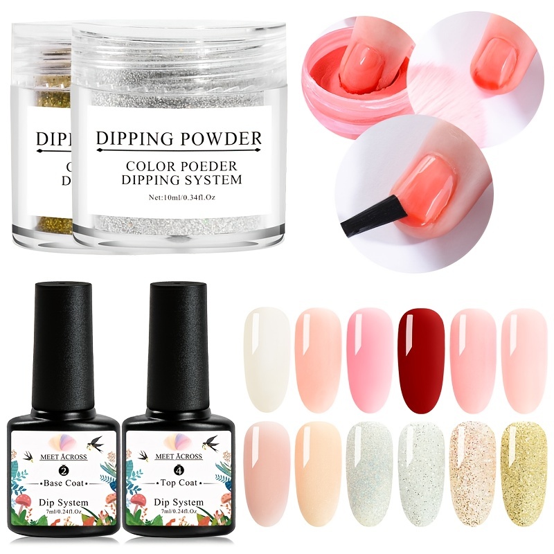Dip Powder Nail Kit with Essential Liquid Set