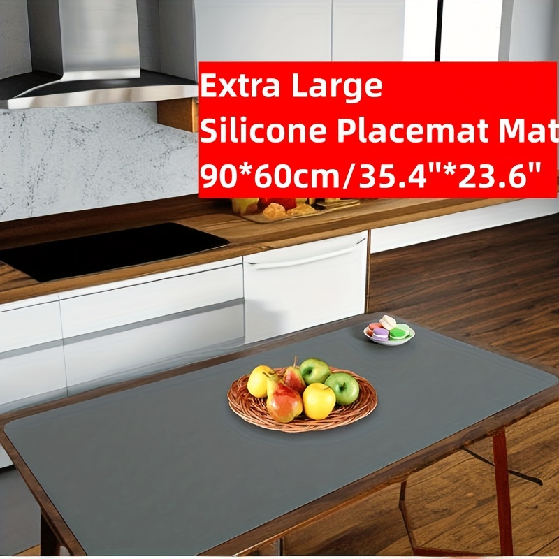 Kitchen Counter Silicone Mat Large Silicone Countertop - Temu