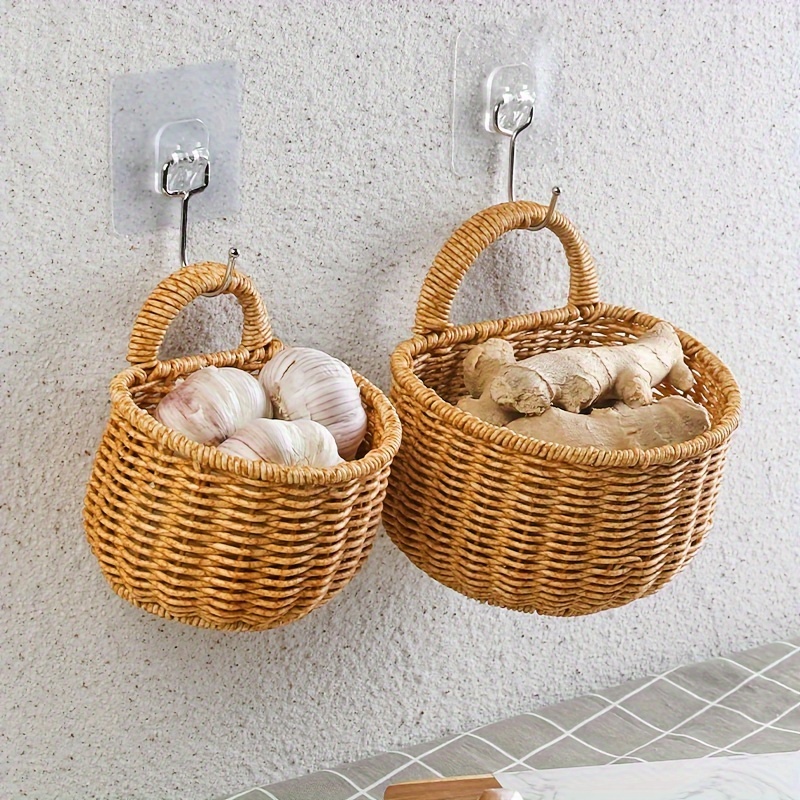 Multifunctional Wall Hanging Baskets Storage Plants Holder