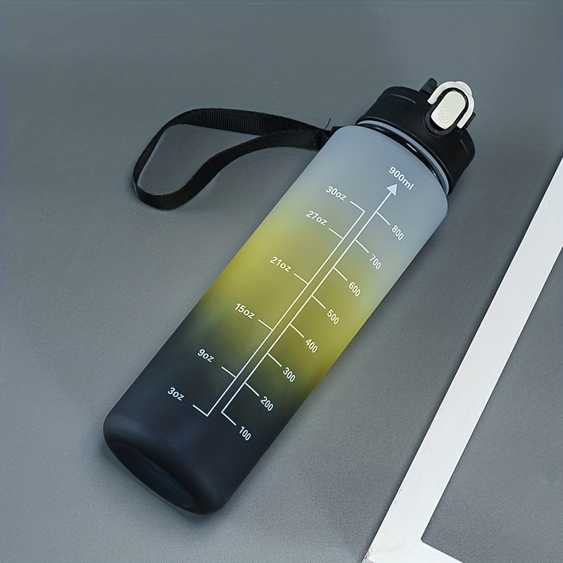 3-piece Set Plastic Water Bottles Outdoor Portable Large Capacity
