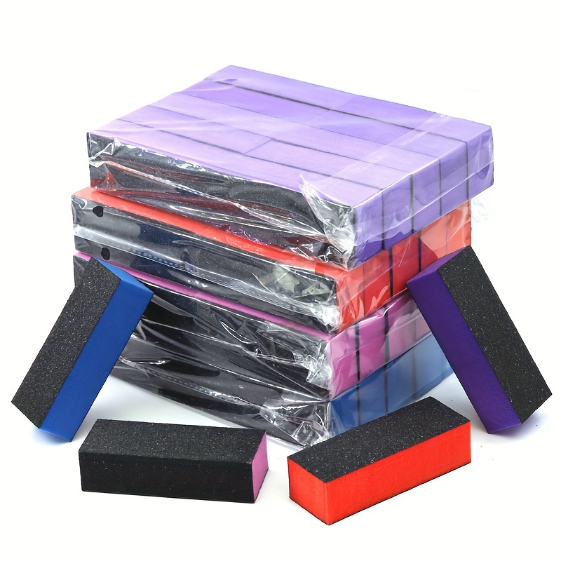 

10 Pcs Nail File Buffer Polishing Blocks Kit, Nail File Blocks Buffer Colorful Sanding Files, Polishing Nail Art Care Tools