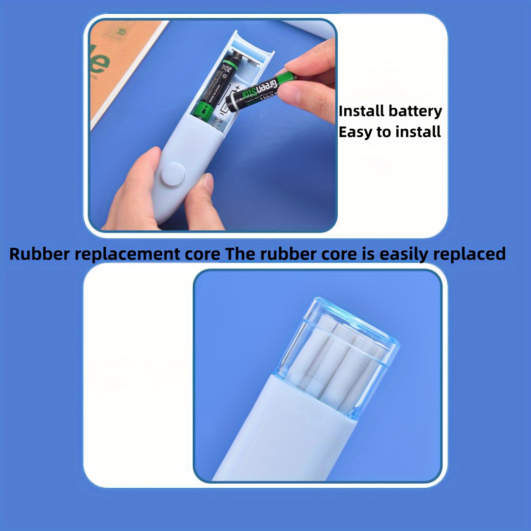 Electric Rotary Eraser for Art Sketching and Homework Correction