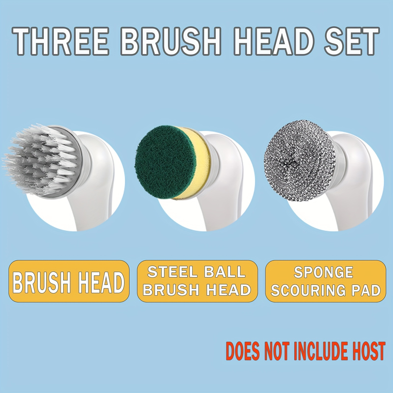 Homezo™ Multifunctional 3 in 1 Detail Brush