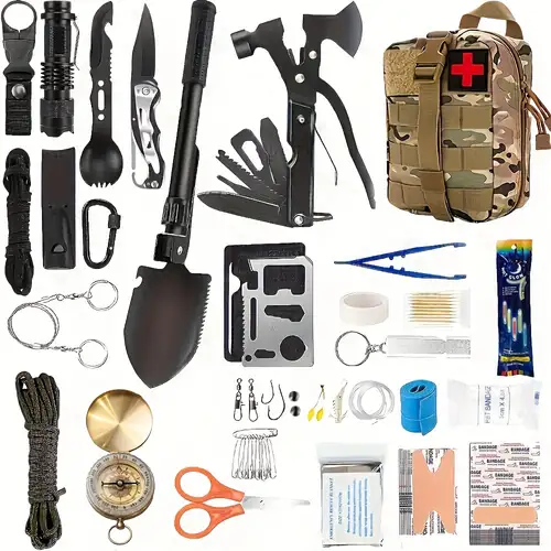1 Survival Kit Gifts For Dad Men Husband Powerful Survival - Temu