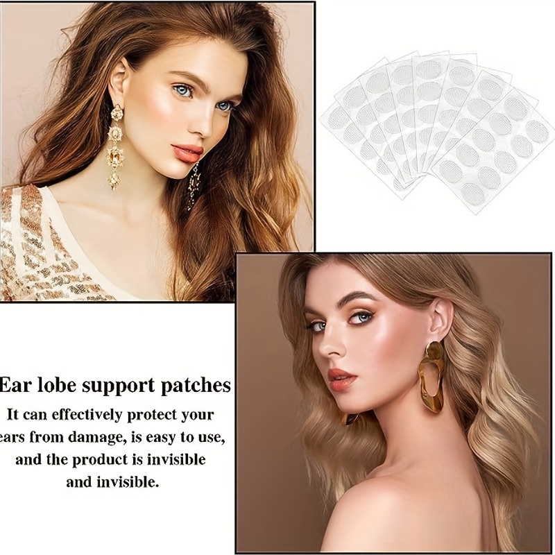 Earlobe Support Patches Earring Support Patches Large - Temu
