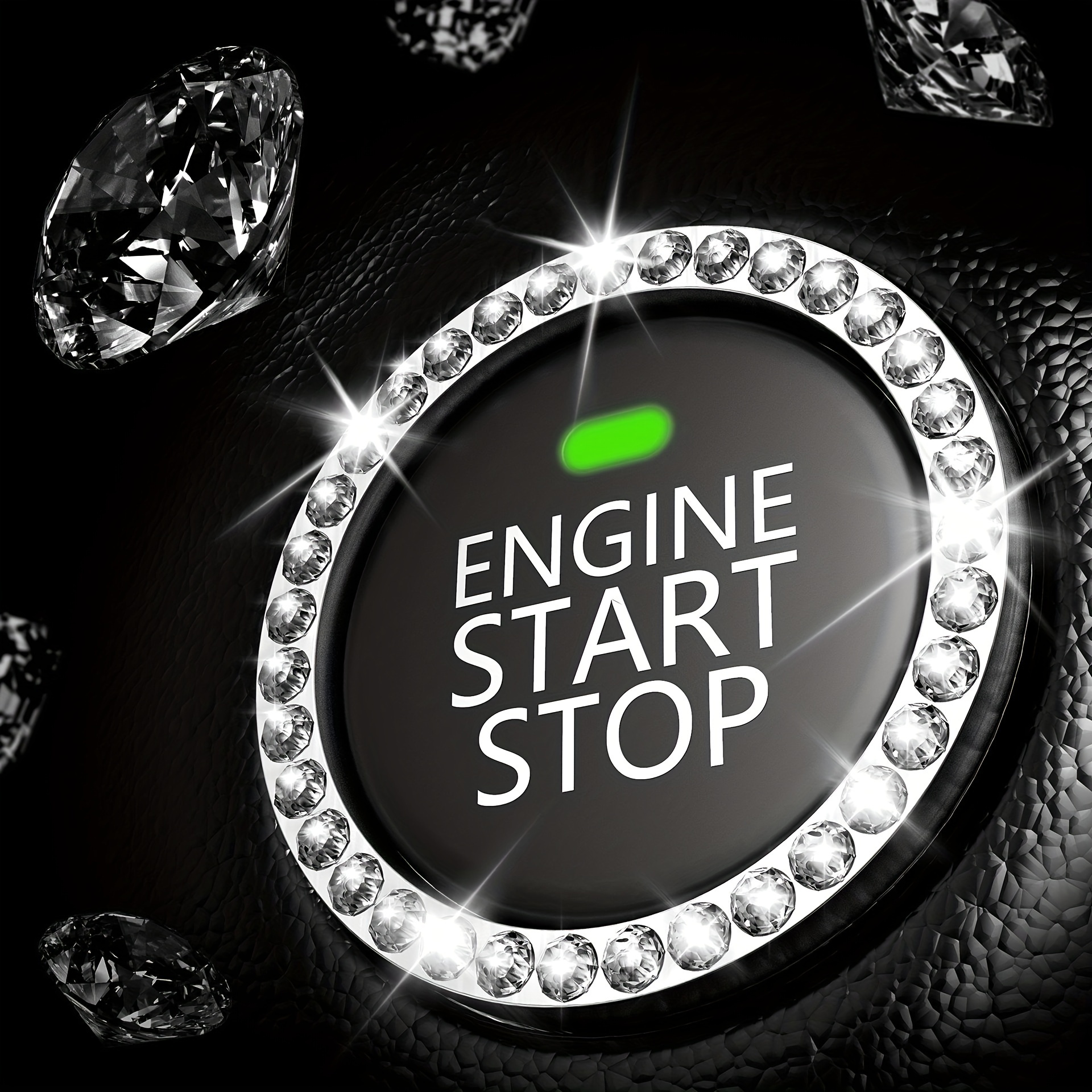 Auto Start Stop Motor Taste Ring Abdeckung Trim Aufkleber Für Ford Everest  Mondeo Turbo-ecoboost Escort F150 Explorer Fokus - Auto - Temu Germany
