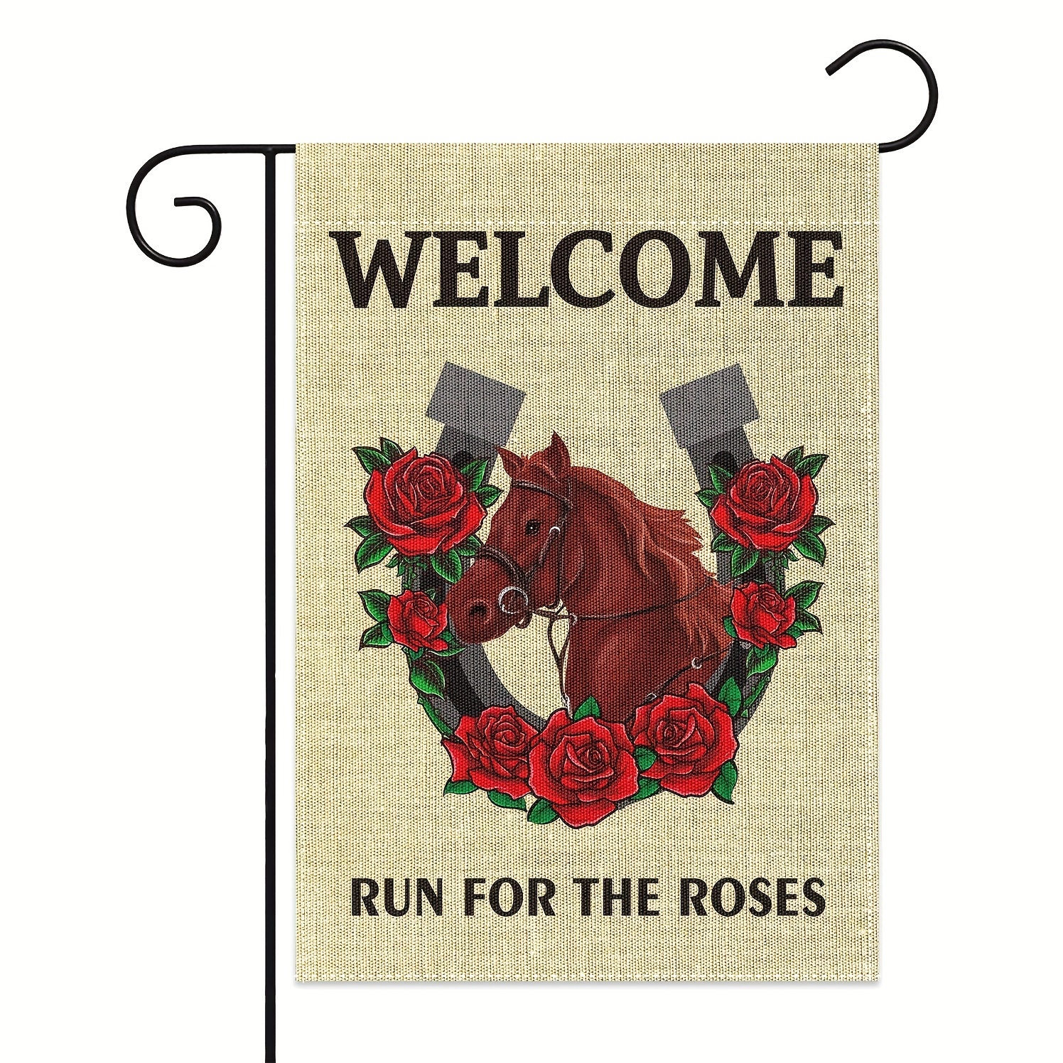 Run for the Roses Banner, Kentucky Derby Decorations, Kentucky Derby Party  Decorations, Kentucky Derby Banner 
