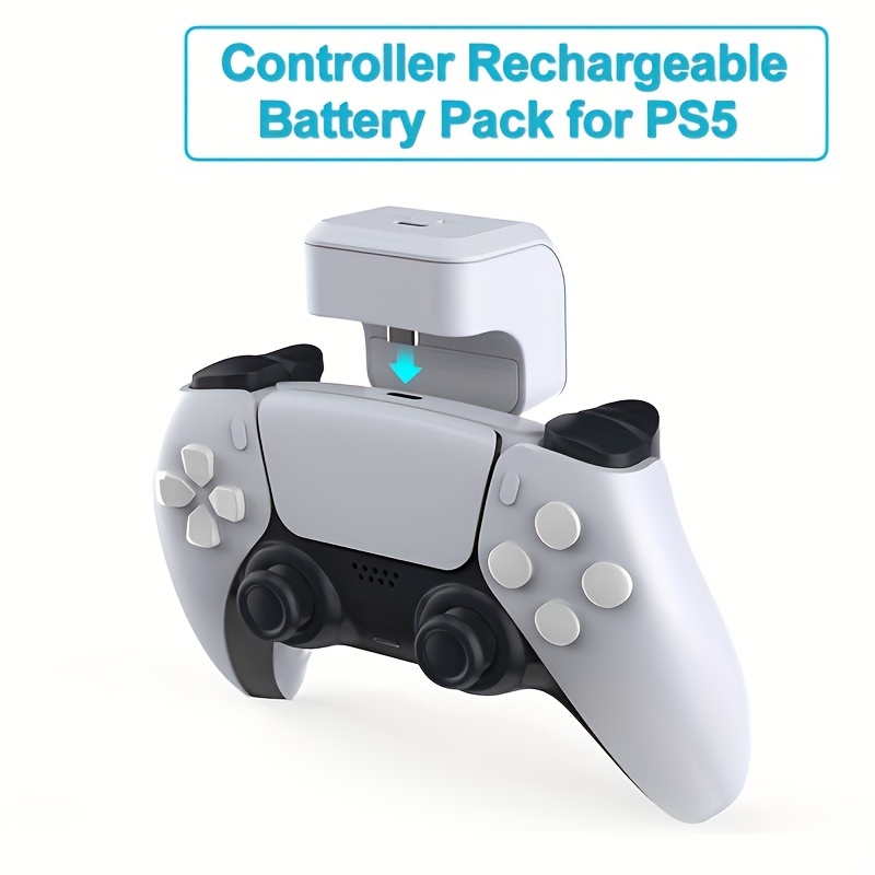 Ps5 Controller Accessories Rechargeable Battery Pack Led - Temu