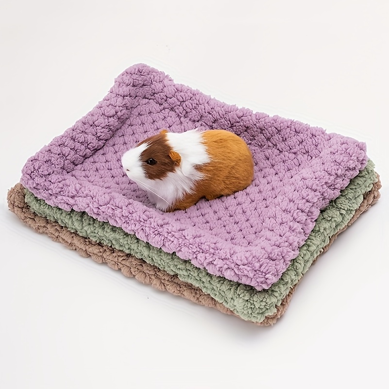 

Hamster Nest Mat, Small Pet Hedgehog Winter Warm Mat, For Rabbit And Chinchilla, Thickened Cotton Blanket