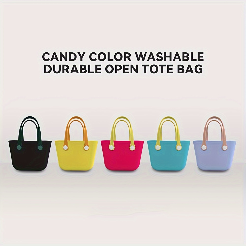 Beach Bag Tote Waterproof Pool Silicone Women Handbag Pool EVA