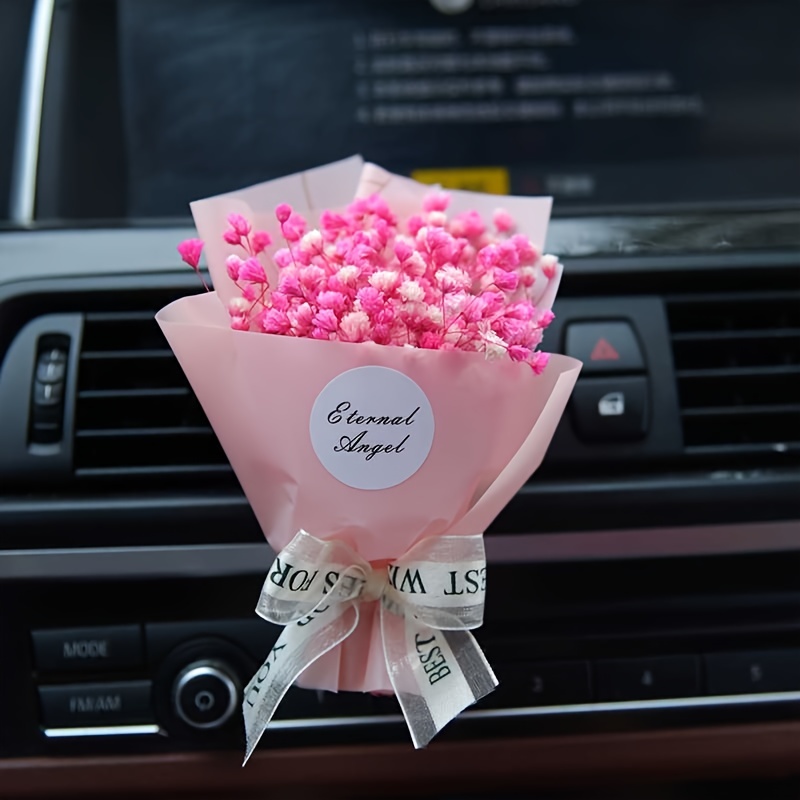 Resin Rose Flower Design Car Aroma Diffuser Clip Refillable - Temu