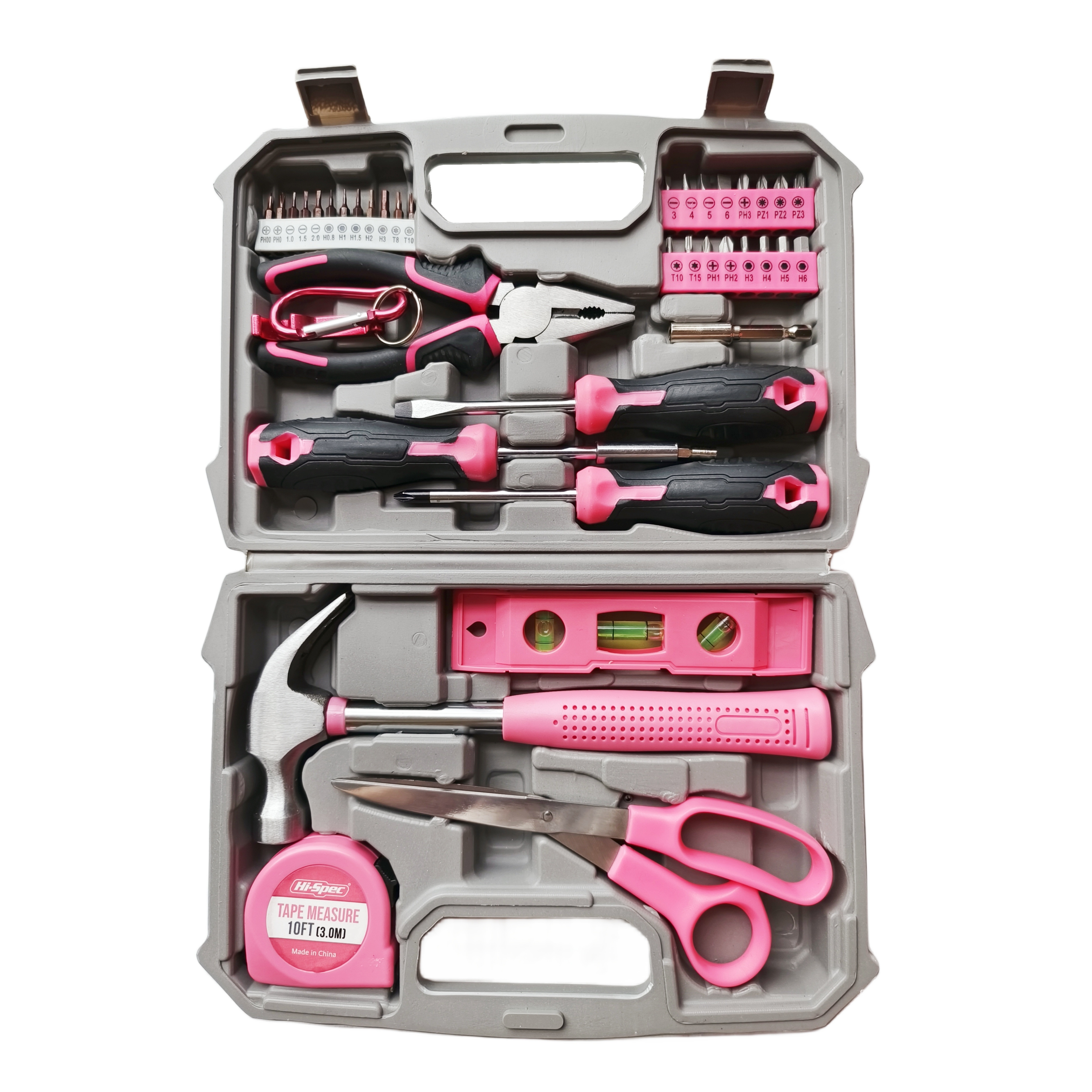 Amebee - Kit de herramientas de bricolaje, juego de 72 piezas de reparación  del hogar, instalación, fabricación para oficina, hogar con caja de