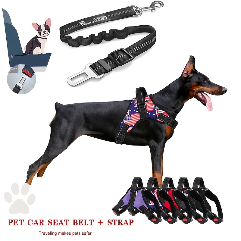 Hunde-auto-sicherheitsgurt, Verstellbarer Fahrzeug-sicherheitsgurt,  Mehrzweck-sicherheitsgurt Für Haustiere - Haustierbedarf - Temu