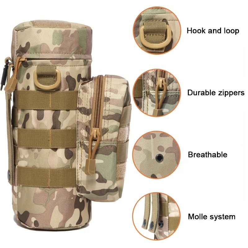 Molle Water Bottle Holder Water Bottle Pouch Backpack D ring - Temu Canada