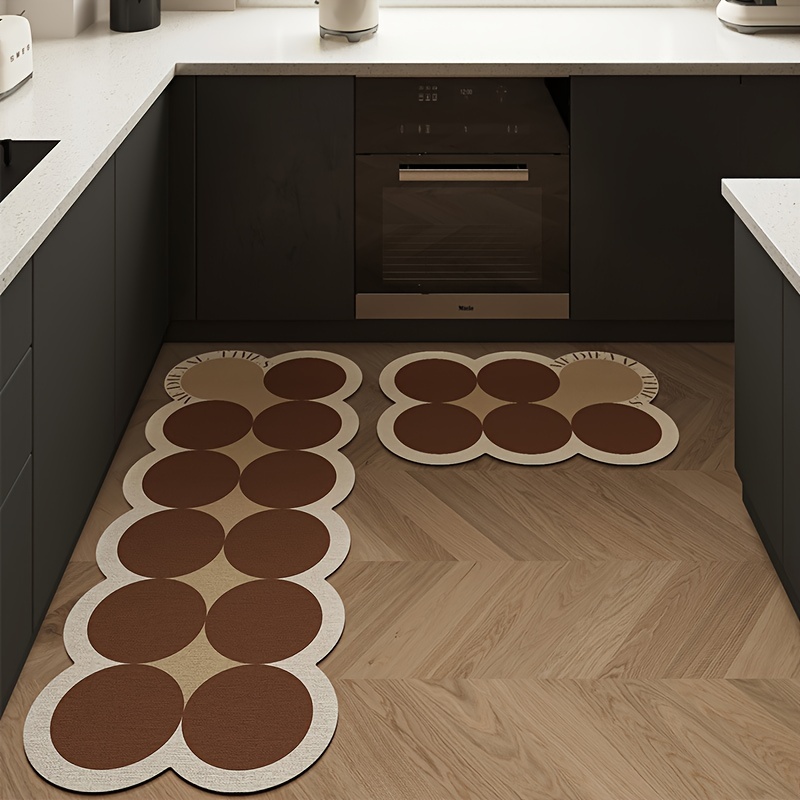 Floor Mat Water Absorption Oil Absorption Non-slip Mat For Kitchen