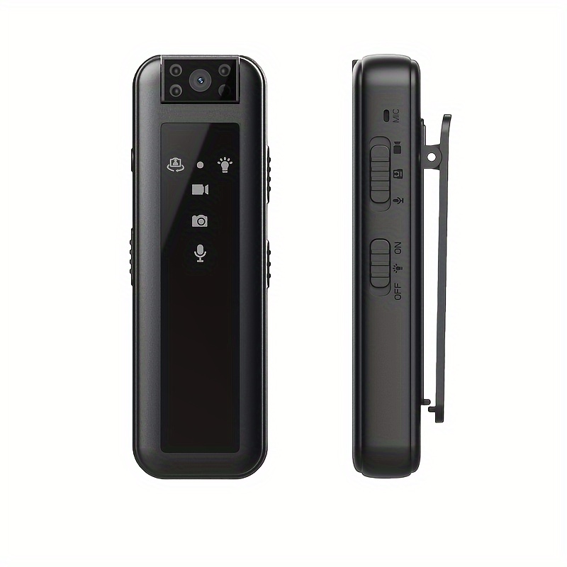 Mini caméra avec clip caméra corporelle portable sans fil 1080P