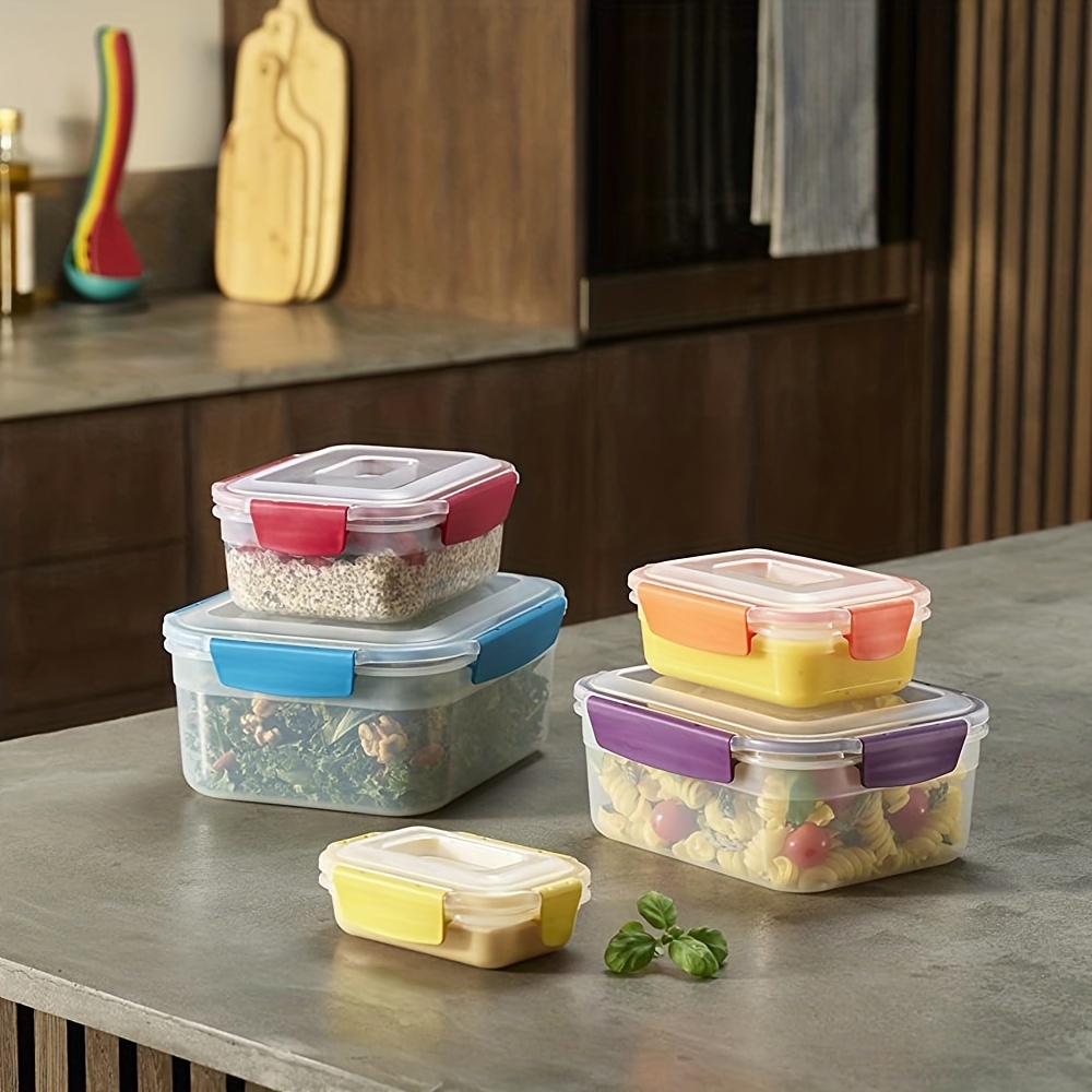 Fresh keeping Boxes Reusable 4 compartment Food Containers - Temu