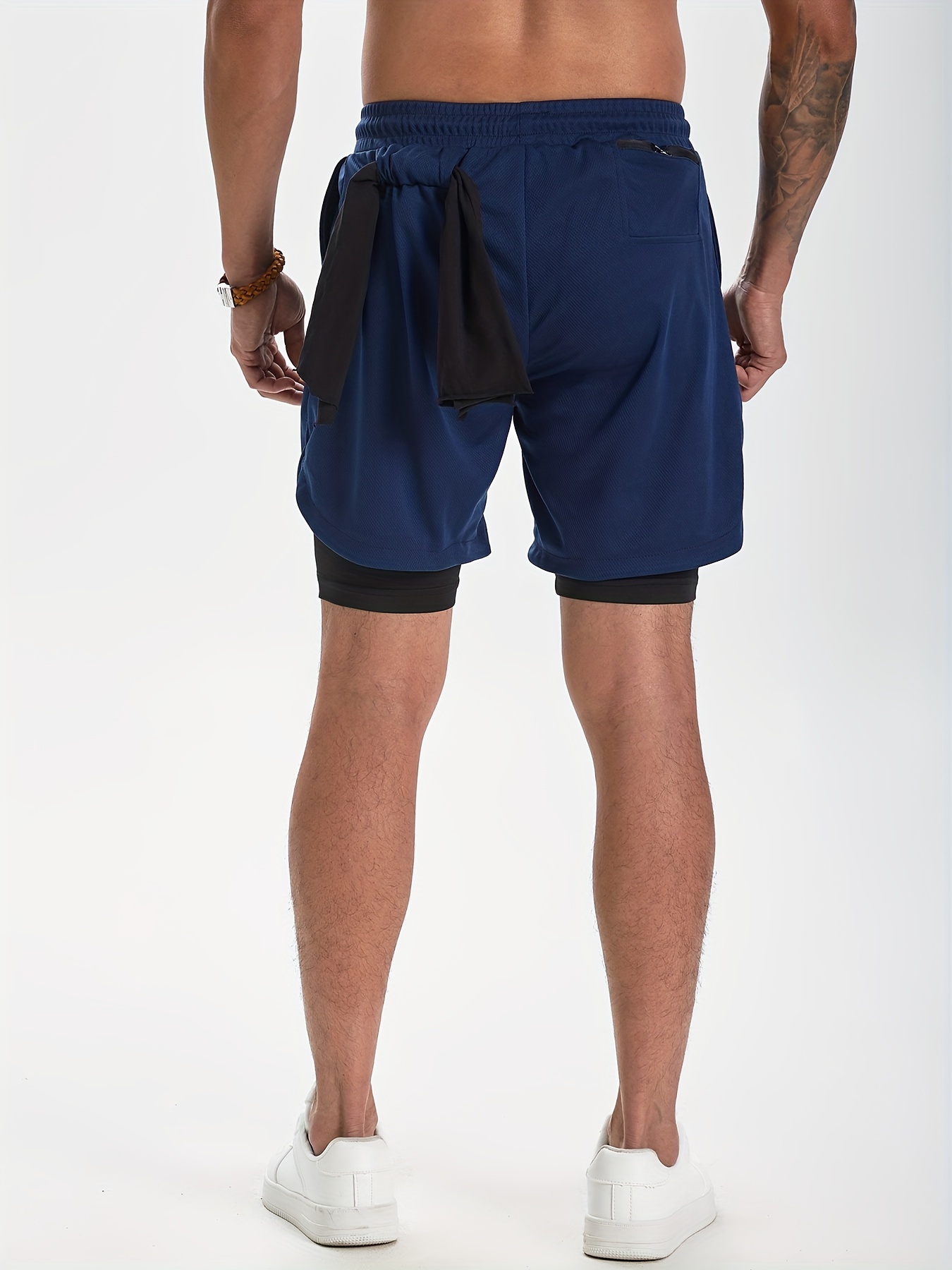 Men's 1 Workout Running Shorts Quick Dry Athletic Gym - Temu