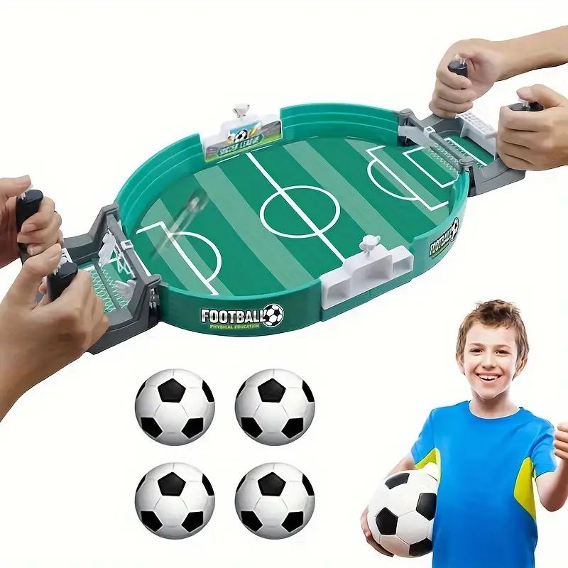 Interactive Mini Football Game Tray Inball Niños Adultos - Temu