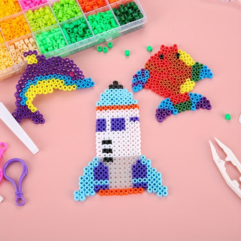 8 Colores Luminosos Perler Beads 500pcs/bolsa 5mm Hama Beads 3D Puzzle  Juguetes Rompecabezas Juguetes Educativos - Temu Spain