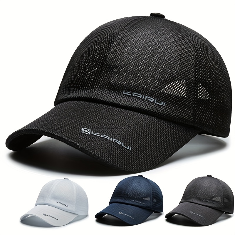 Men's Outdoor Breathable Baseball Cap Sunscreen Casual Hat