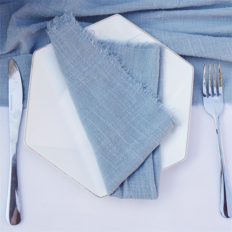 Handmade Cloth Napkins Versatile Square Napkins Dinner - Temu