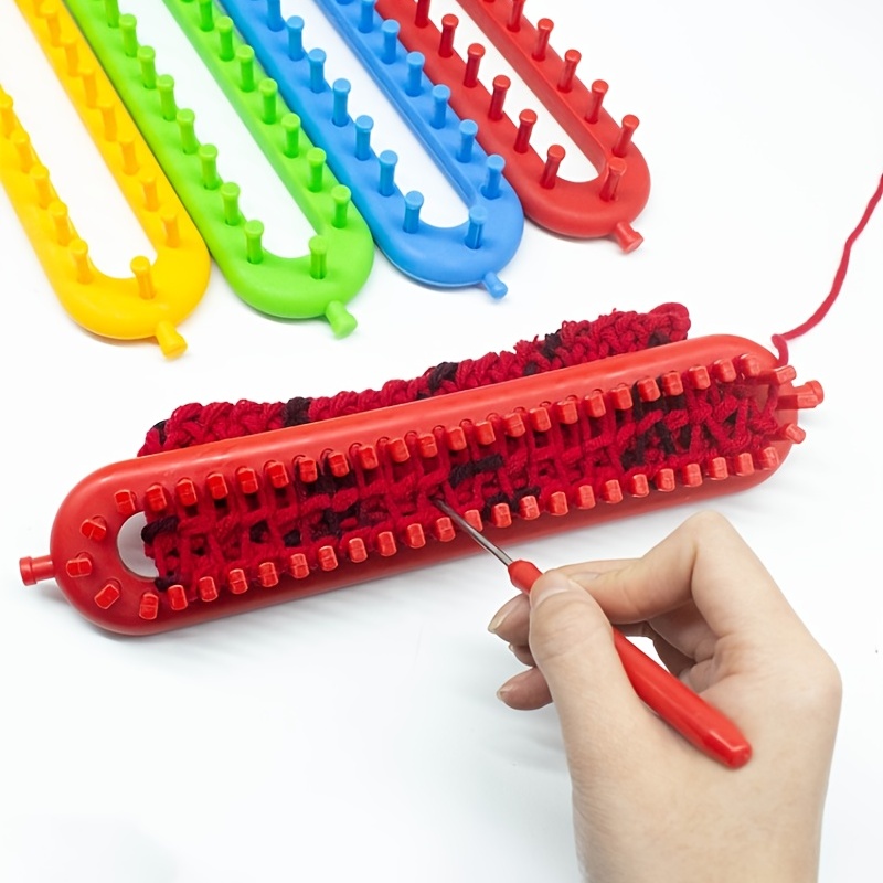 Plastic Needle Knitting Loom Kit Knitters  Plastic Sewing Supplies - 3pcs  Crochet - Aliexpress