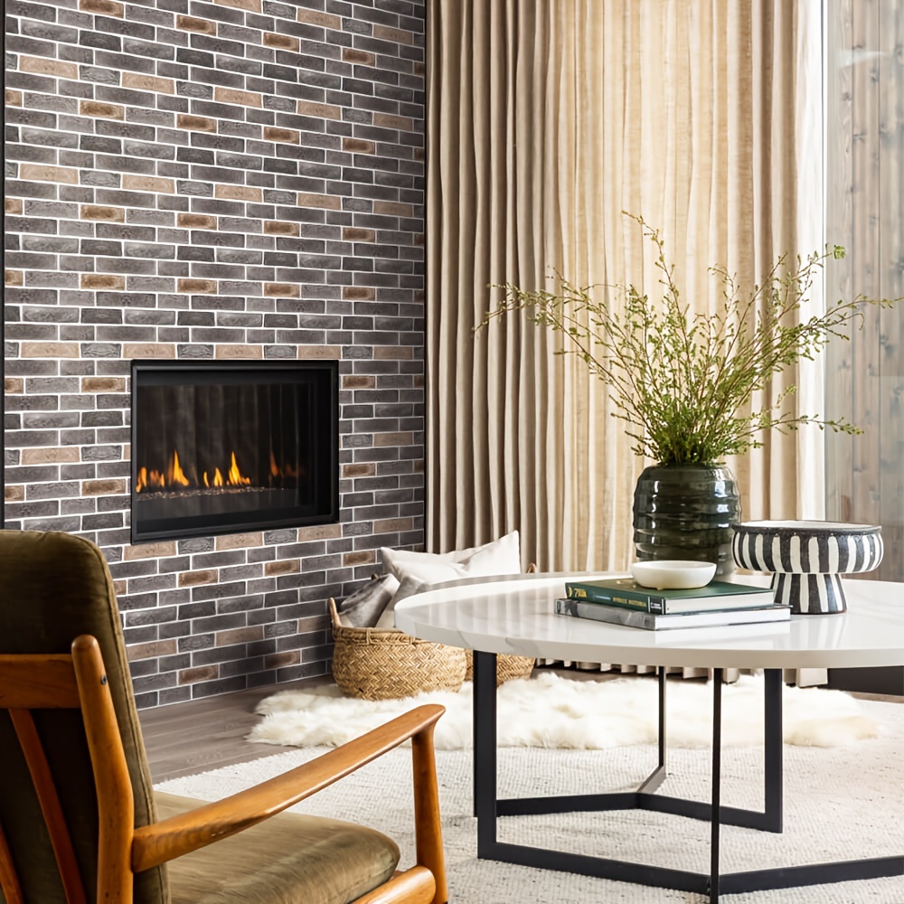 Faux Fireplace Brick Liner