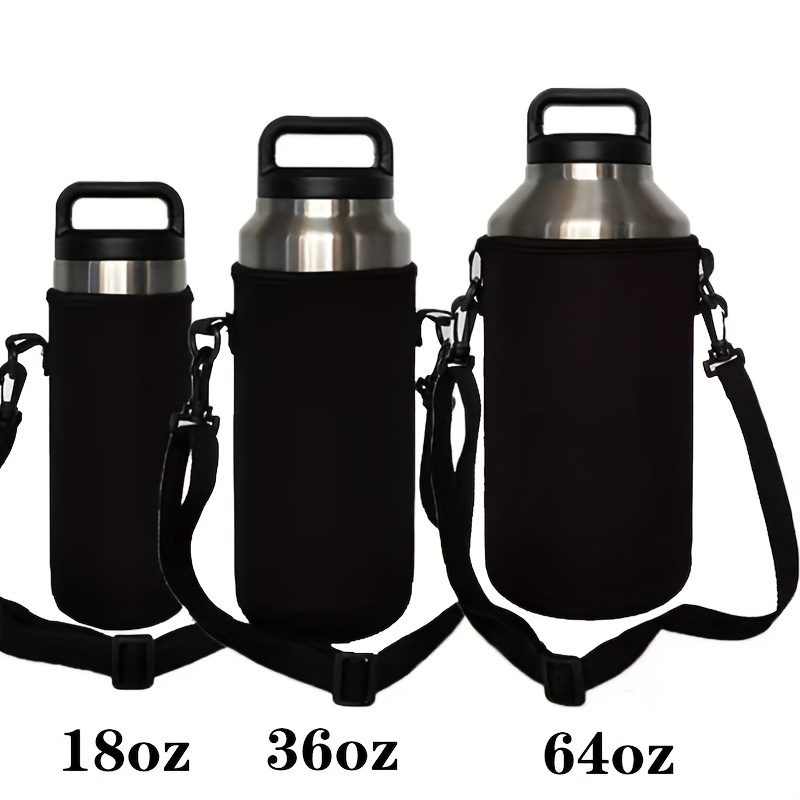 Water Bottle Sleeve Carrier Heat Cold Insulated Cover Bag Bottle Protective  Holder For Hydroflask - Temu