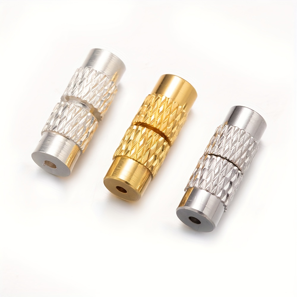 Barrel Screw Clasps Jewelry Connectors Screw Twisted Clasps - Temu
