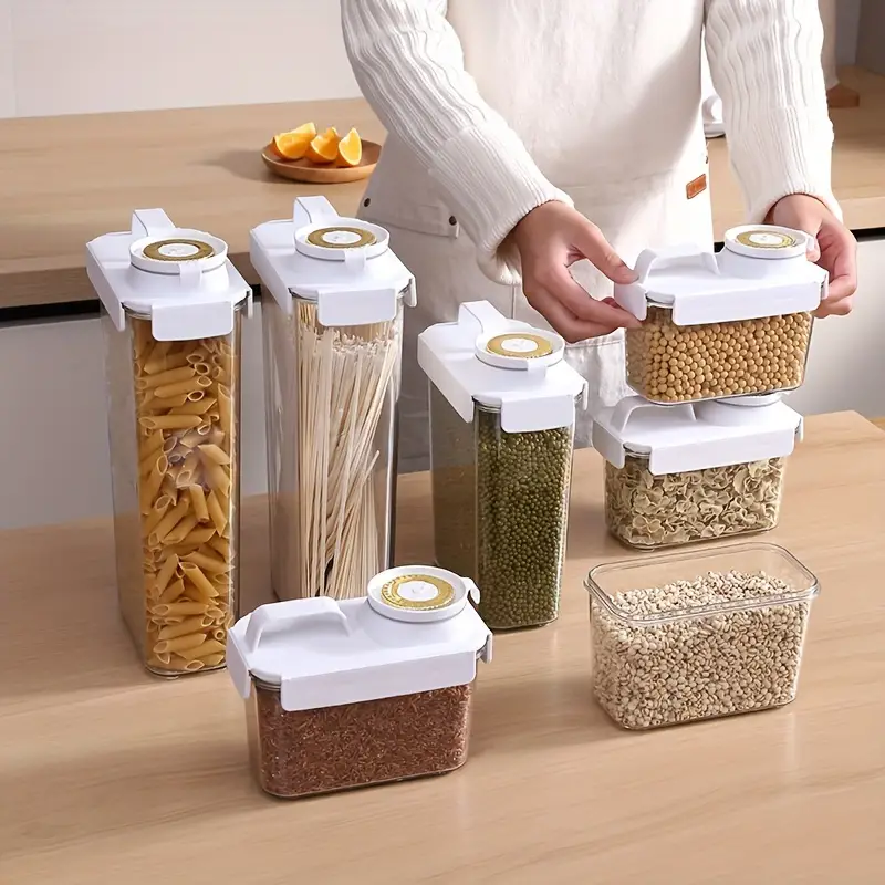 Airtight Clear Food Storage Container With Lid Perfect For - Temu