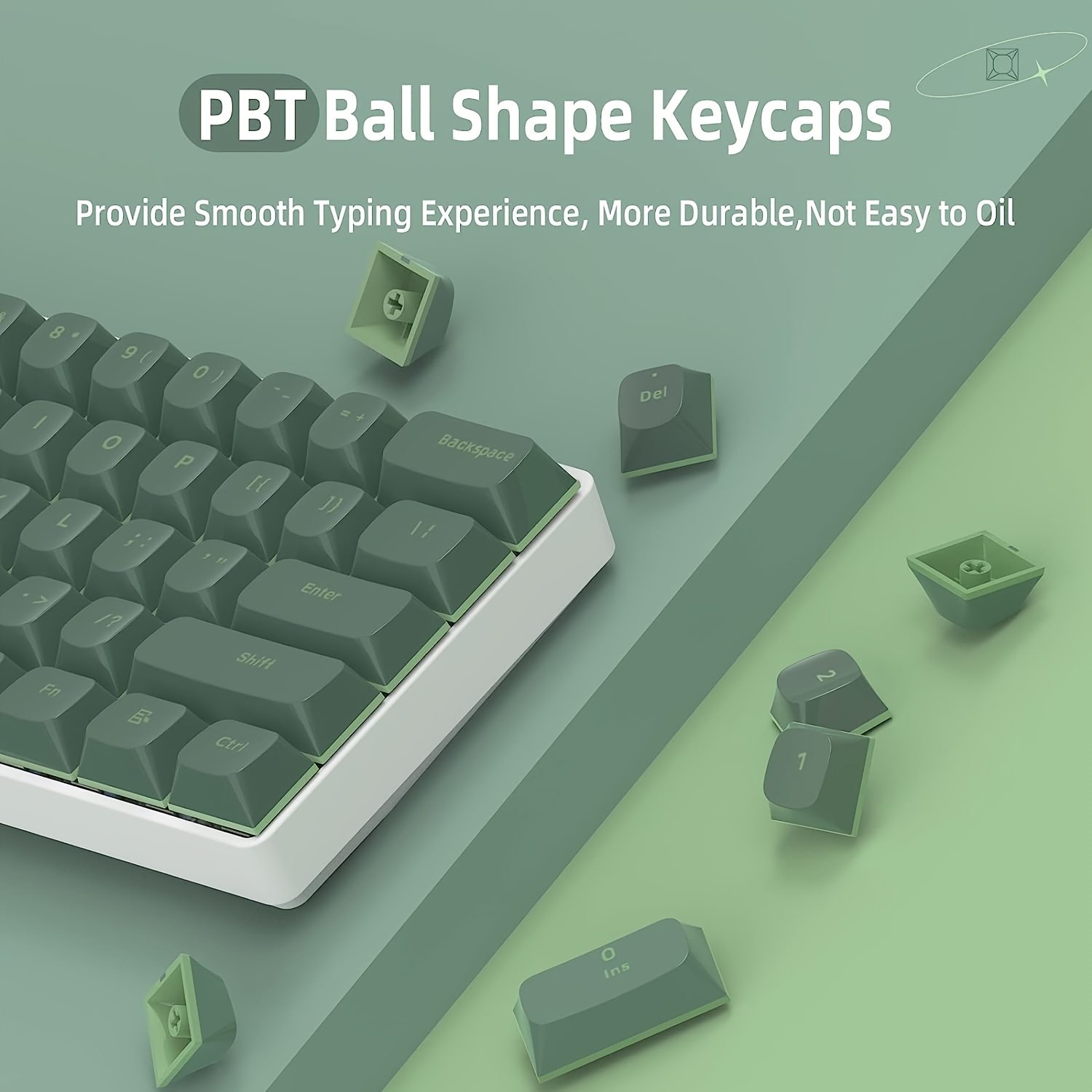 104 Key Custom PBT Keycap Set Double Shot OEM Profile for  61/68/87/98/100/104Key TKL 60% and Full Size Cherry MX Gateron Kailh Outemu  Cross Type