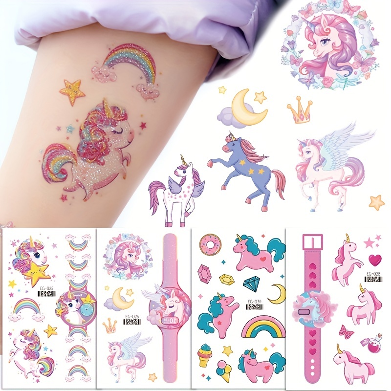 Tatuajes Unicornio Niños