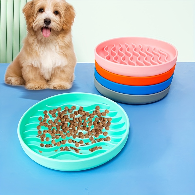 Slow Feeder Insert Dog Puzzle Bowl Food-grade Silicone Slow Feeder Dog Bowl  Slow Food Feeding Pet Bowls Pet Puzzle Feeder Pot - AliExpress