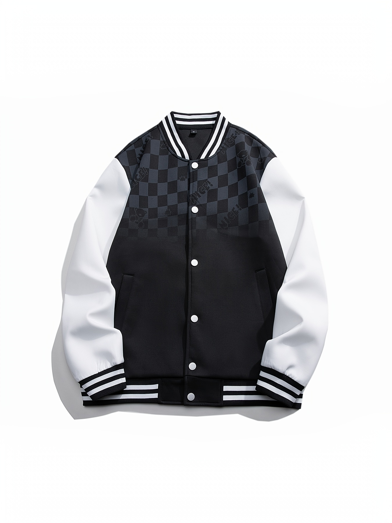 Mens Louis Vuitton Supreme X Leather Varsity Jacket