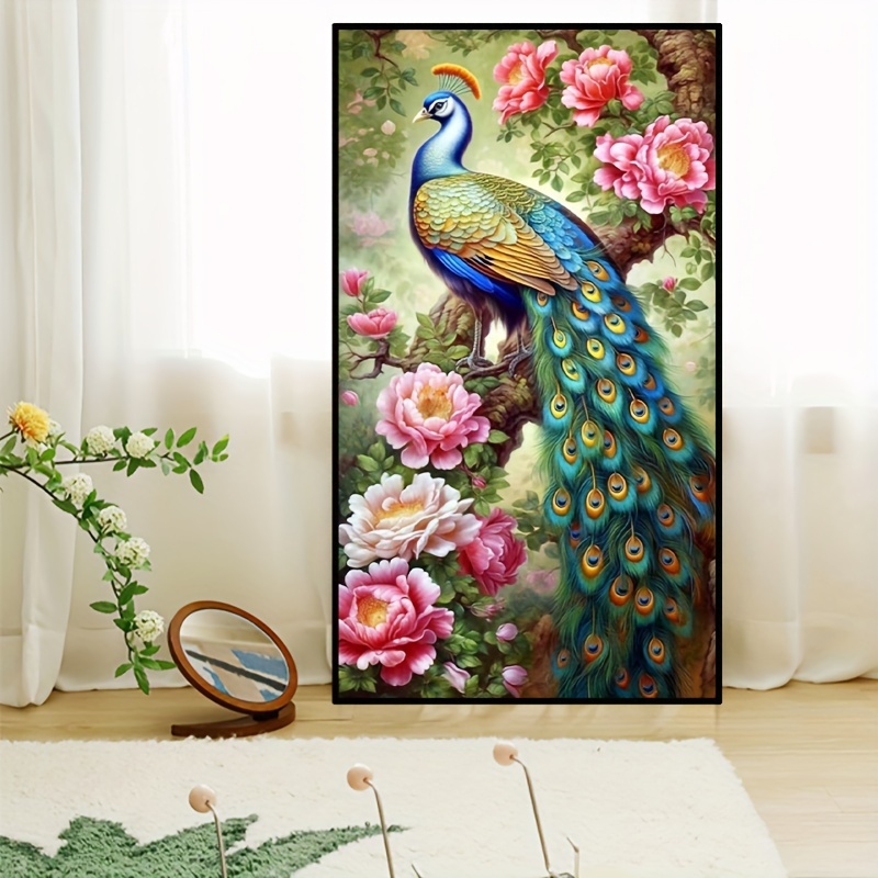 Peacock - Premium Diamond Painting Kit