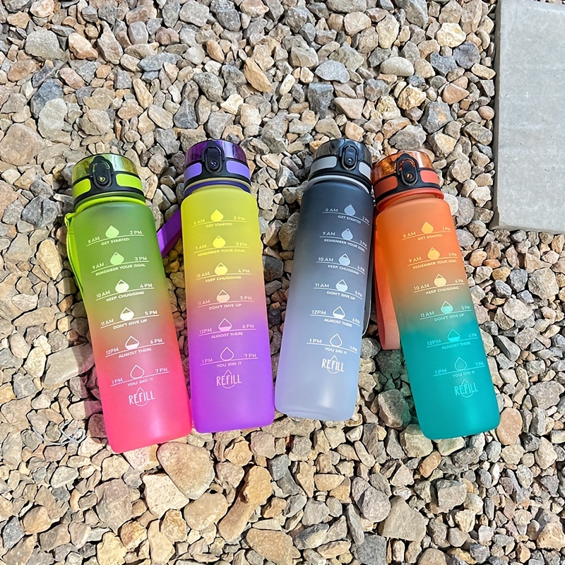 Motivational Sports Water Cup For Men & Women - Gradient Gradient